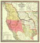 Texas Oregon California United States Art Print