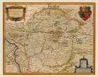 Nassau Duchy Germany - Blaeu 1630 Art Print