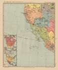 North America United States Mexico - Streit 1913 Art Print