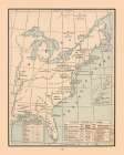 South Eastern North America Wars - Cram 1888 Art Print