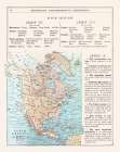 North America United States Mexico Canada Art Print
