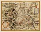 Principality of Orange France - Jansson 1630 Art Print