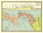 Profile of Canal Panama Central America - 1904 Art Print by Unknown