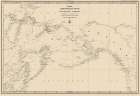 Pacific Ocean Asia N America Northern Hemisphere Art Print by Unknown