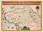 Pays de la Loire Region France - Blaeu 1635 Art Print
