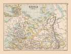 Northwestern Russia - Bartholomew 1892 Art Print