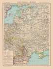Europe Western Russia Romania - Schrader 1908 Art Print