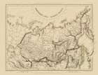 Asiatic Russia Northern Asia - Sharpe 1848 Art Print