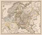 Europe Russia - 1833 Art Print by Unknown