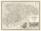 Saxony Province Germany - Weiland 1856 Art Print