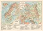 Scandinavia Landform Russia Sweden Norway Denmark Art Print