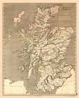 Scotland - Kirkwood 1817 Vintage Print