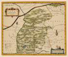 Shanxi Province China - Blaeu 1655 Art Print