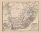 South Africa - Stieler 1885 Art Print