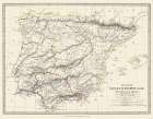 Spain Portugal - Chapman 1864 Art Print