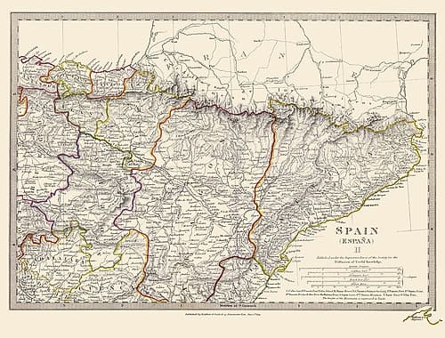 Spain 2 - Baldwin 1831 Art Print