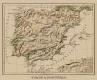 Spain Portugal - Sonnenschein 1880 Art Print