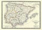 Spain Portugal - Monin 1837 Art Print