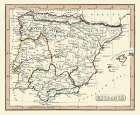 Ancient Spain - Fenner 1830 Art Print