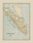 Sumatra Indonesia Asia - Cram 1892 Art Print