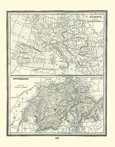 Switzerland - Rathbun 1893 Art Print