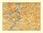 Glarus Region Switzerland - Baedeker 1921 Art Print