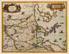 Thessaloniki Region Greece - Blaeu 1654 Art Print
