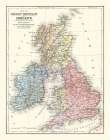 Great Britain Ireland - Mitchell 1869 Art Print