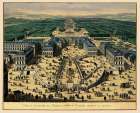 Palace Versailles Panoramic France - 1683 Art Print by Unknown