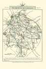Warwickshire County England - Cary 1792 Art Print