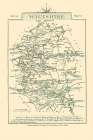 Wiltshire County England - Cary 1792 Art Print