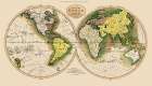World - Carey 1795 Art Print