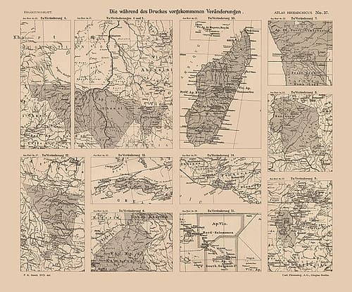 Changes in World - Streit 1913 Art Print