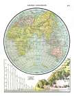 Eastern Hemisphere - Johnson 1888 Art Print