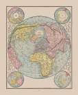 World - Cram 1892 Art Print