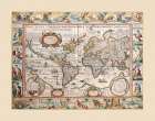 World - Blaeu Art Print