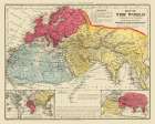 World Known to Ancients - Mitchell 1844 Art Print