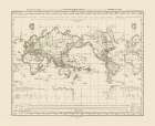Indo Germans Semites World - Perthes 1846 Art Print