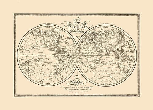 Globular Projection - Mitchell Art Print