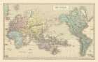Mercator Projection Art Print by Unknown