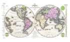 Globular Projection - Robinson 1829 Art Print