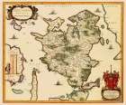 Denmark - Blaeu 1662 Art Print