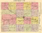 Lincoln Kansas - Everts 1887 Art Print