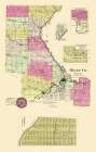 Riley Kansas - Everts 1887 Art Print