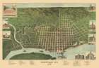 Paducah Kentucky - Kress 1889 Art Print