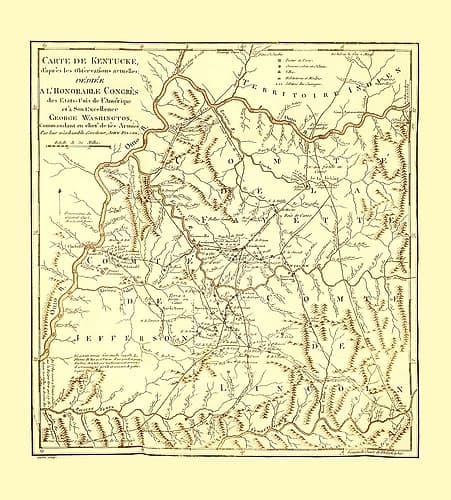 Kentucky - Filson 1785 Vintage Print