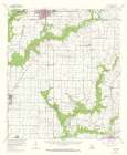 Eunice Louisiana Quad - USGS 1959 Art Print