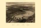 New Orleans Louisiana - Ridgway 1863 Vintage Print