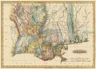 Louisiana - Lucas 1823 Art Print