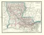 Louisiana - Rathbun 1893 Art Print